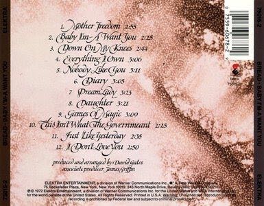 Baby I’m A Want You - Bread (12” - 35) music collectible - Main Image 2