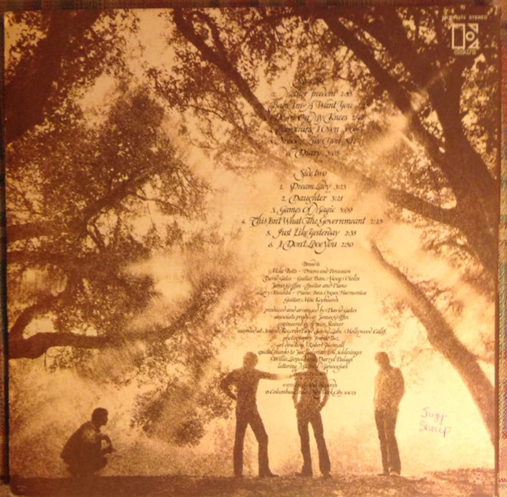Baby I’m A Want You - Bread (12”) music collectible - Main Image 2