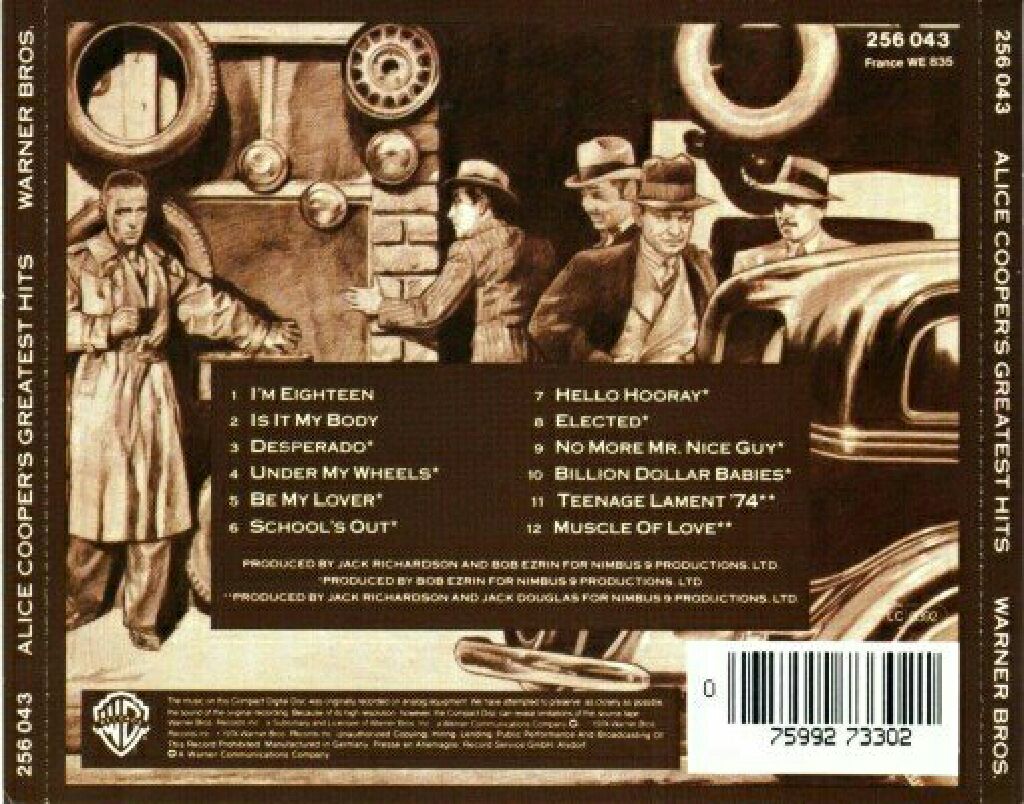 Greatest Hits - Cooper, Alice (CD) music collectible - Main Image 2