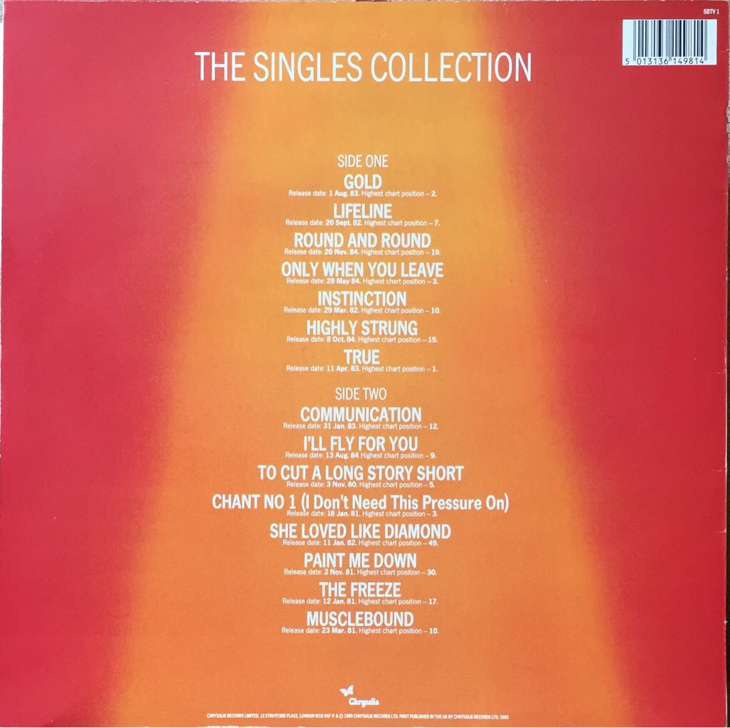 The Singles Collection - Spandau Ballet (12”) music collectible - Main Image 2