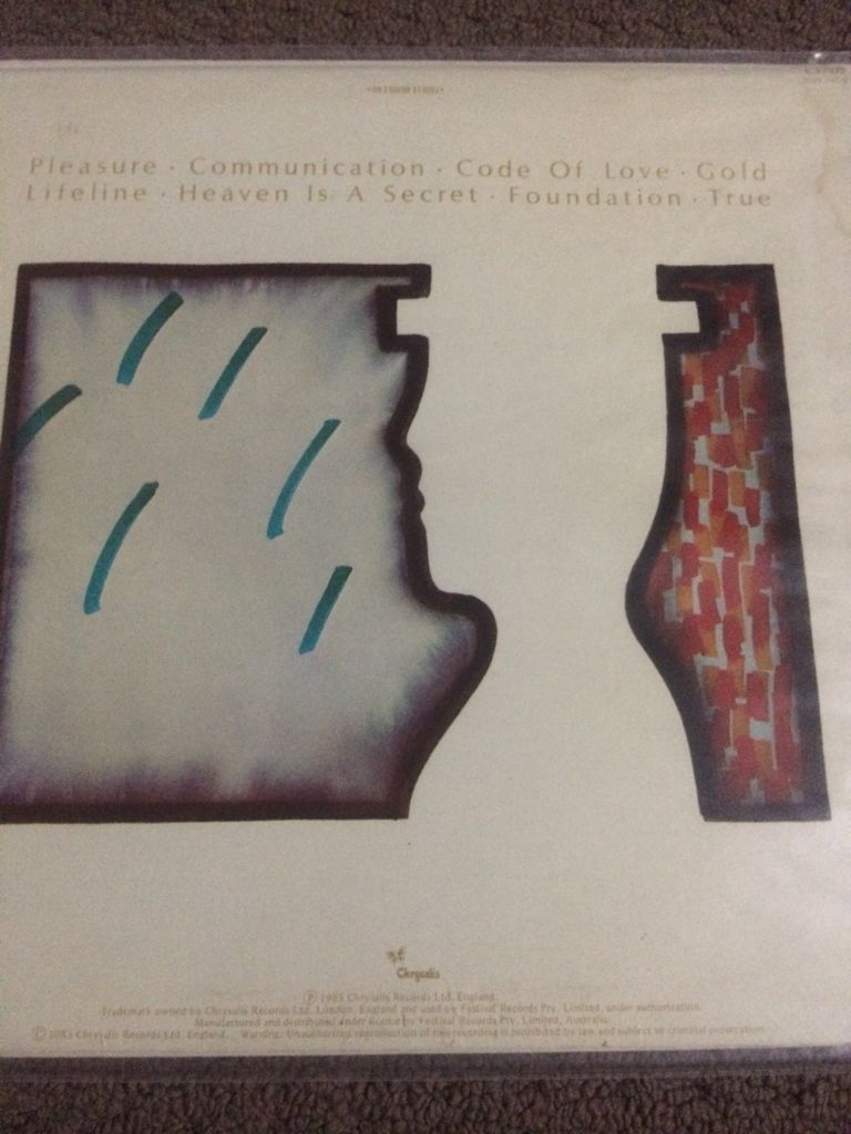 True - Spandau Ballet (12” - 3537) music collectible - Main Image 2