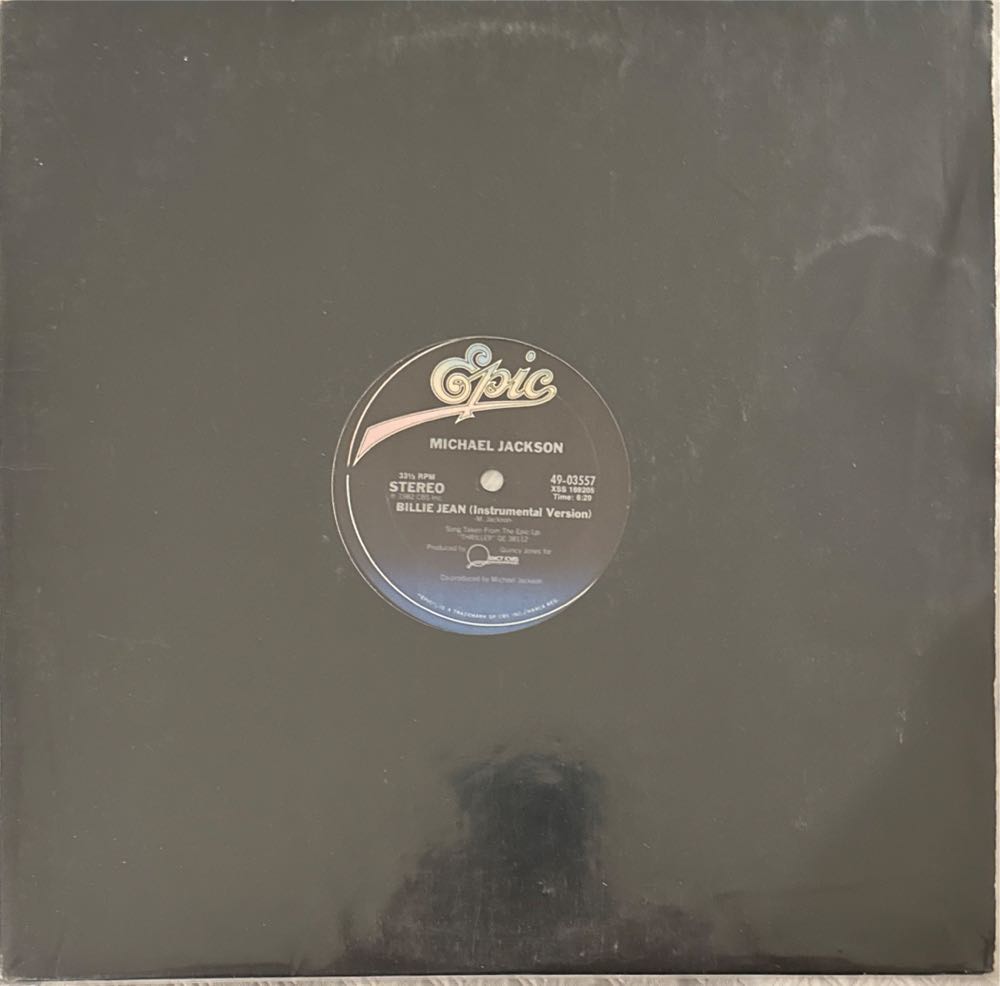 Billie Jean - Michael Jackson (VinylDisc (vinyl CD)) music collectible - Main Image 2