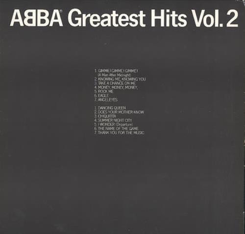 Greatest Hits Vol. 2 - ABBA (12” - 58.25) music collectible - Main Image 2