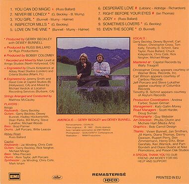 View From The Ground - America (12” - 39) music collectible - Main Image 2