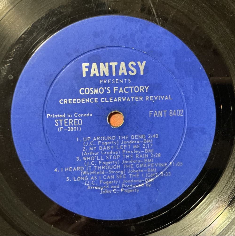 Cosmo’s Factory - Creedence Clearwater Revival (12”) music collectible - Main Image 4