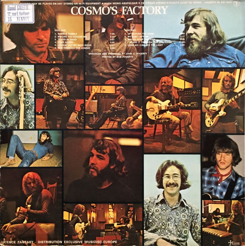Cosmo’s Factory - Creedence Clearwater Revival (12”) music collectible - Main Image 2
