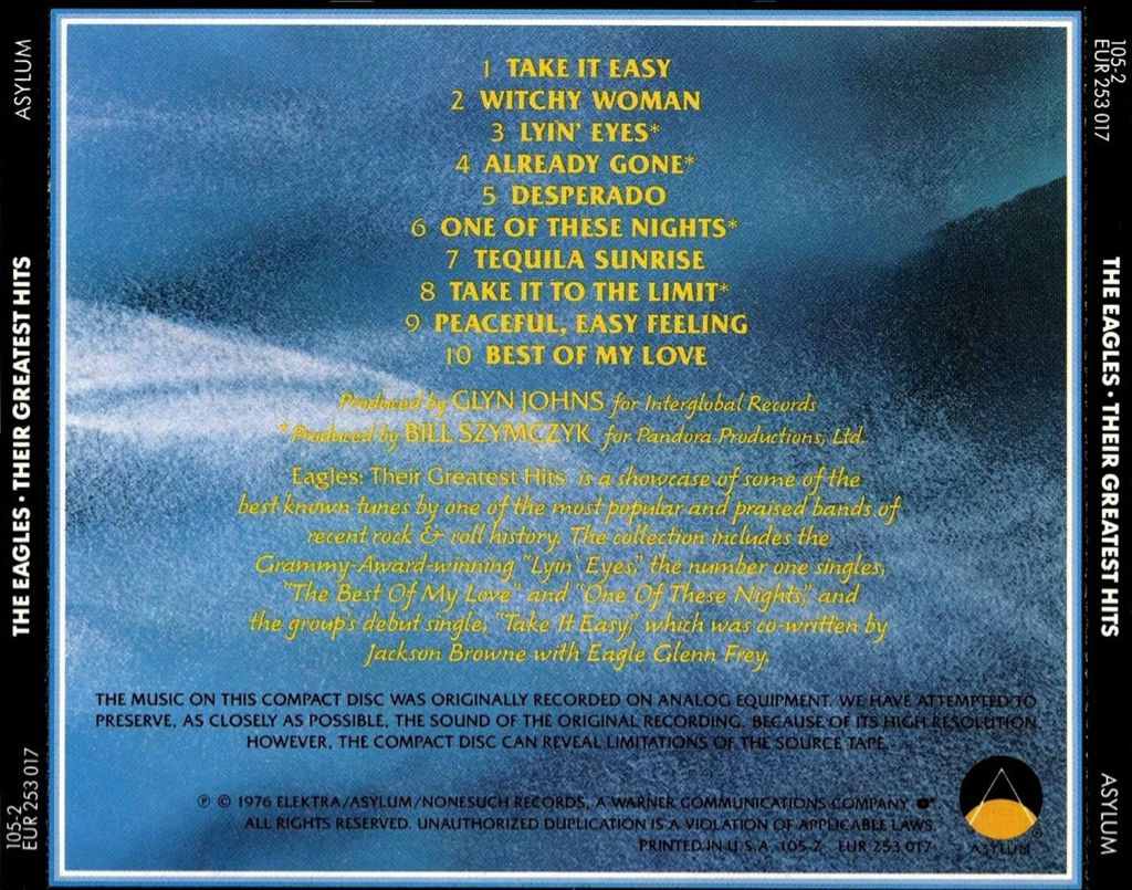 Their Greatest Hits - Eagles (12” - 43) music collectible - Main Image 2