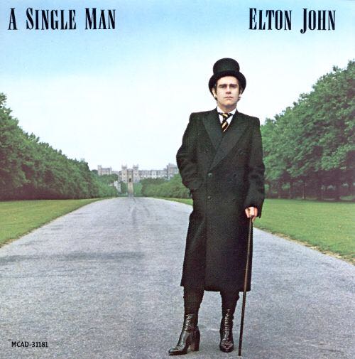 A Single Man - Elton John music collectible - Main Image 1