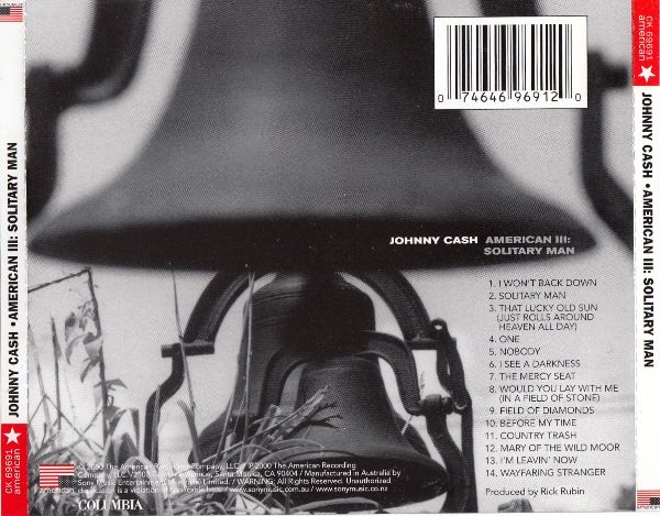 American III: Solitary Man - Cash, Johnny (CD) music collectible - Main Image 2