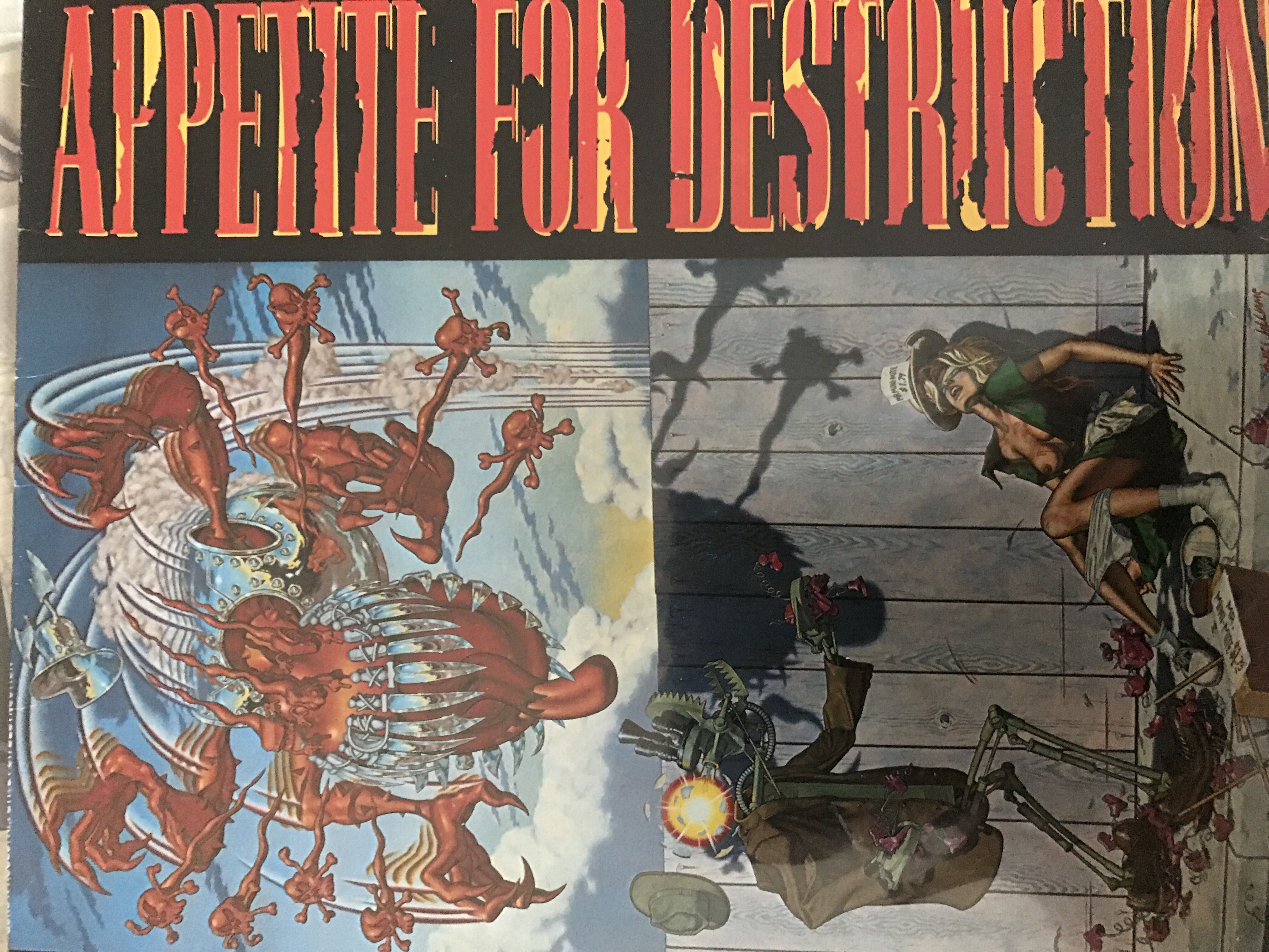 Appetite For Destruction - Guns N’ Roses (12” - 54) music collectible [Barcode 075992414814] - Main Image 3