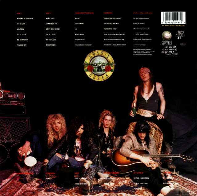 Appetite For Destruction - Guns N’ Roses (12”) music collectible - Main Image 2