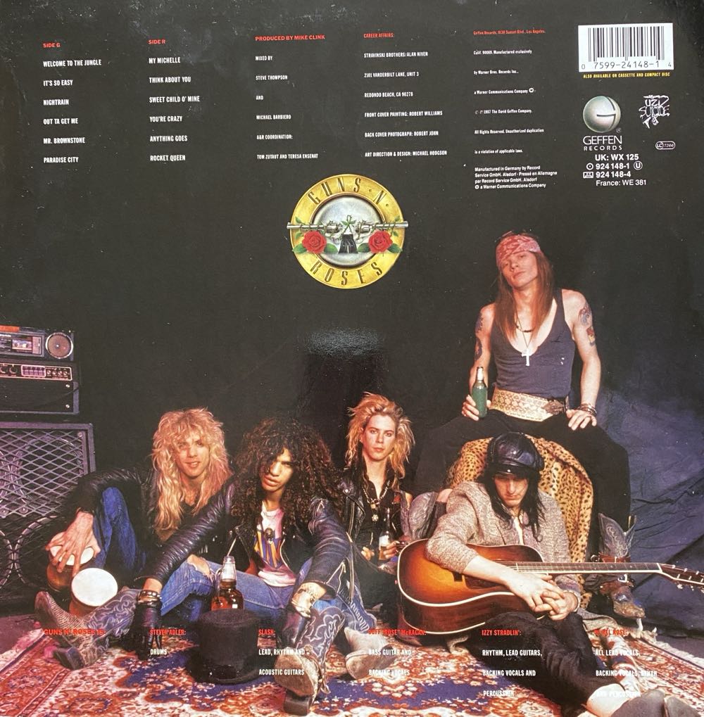 Appetite For Destruction - Guns N’ Roses (12” - 5352) music collectible - Main Image 2