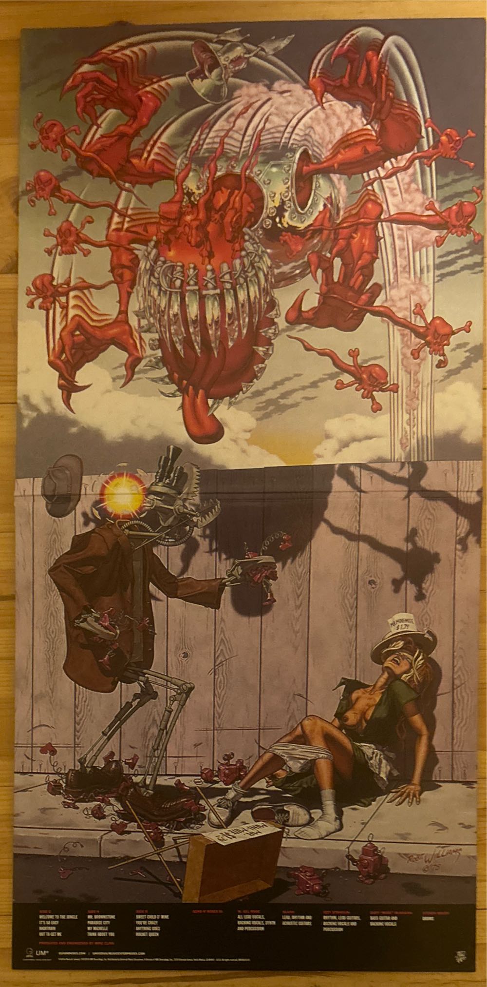 Guns And Roses Appetite For Destruction - Guns N’ Roses (12” - 54) music collectible - Main Image 3