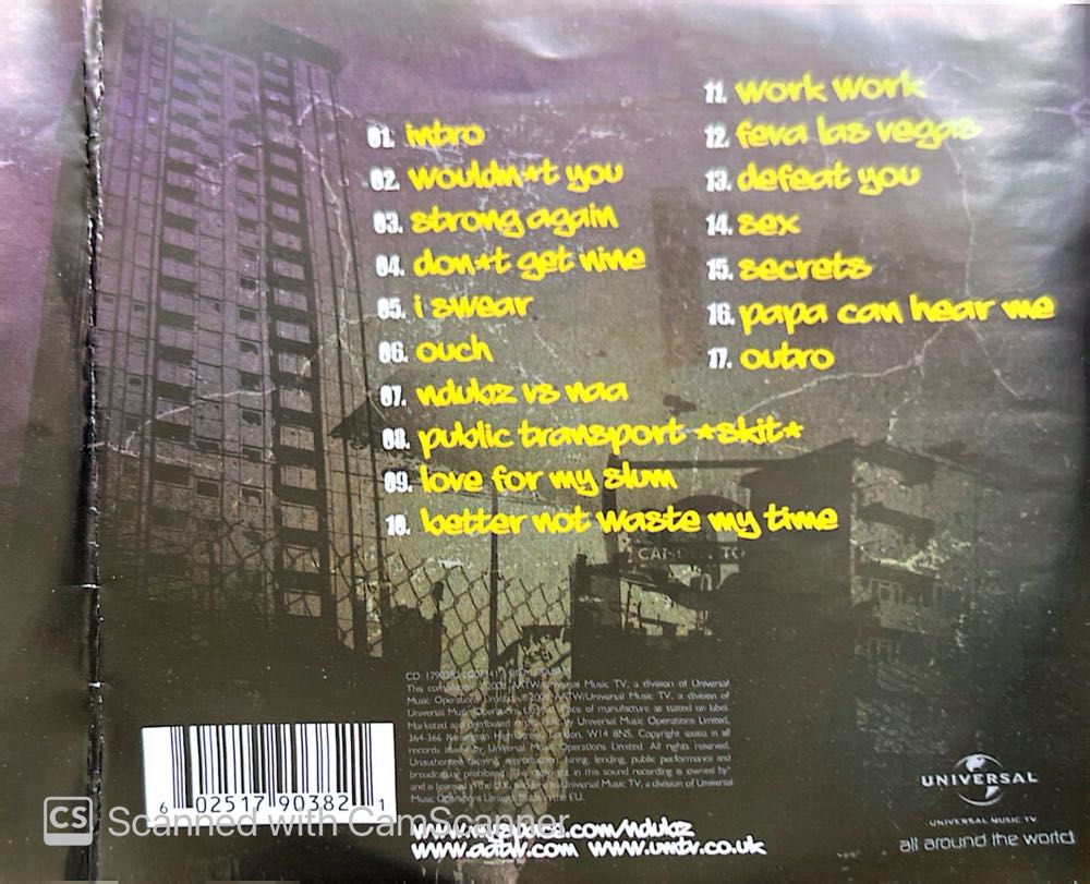 Uncle B - N-Dubz (CD) music collectible [Barcode 602517903821] - Main Image 2