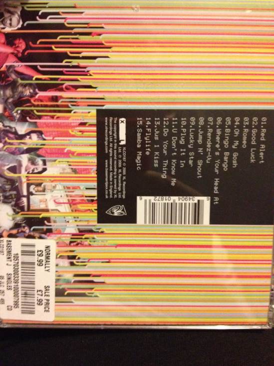 The Singles - Basement Jaxx (CD - 57:22) music collectible [Barcode 634904018726] - Main Image 2