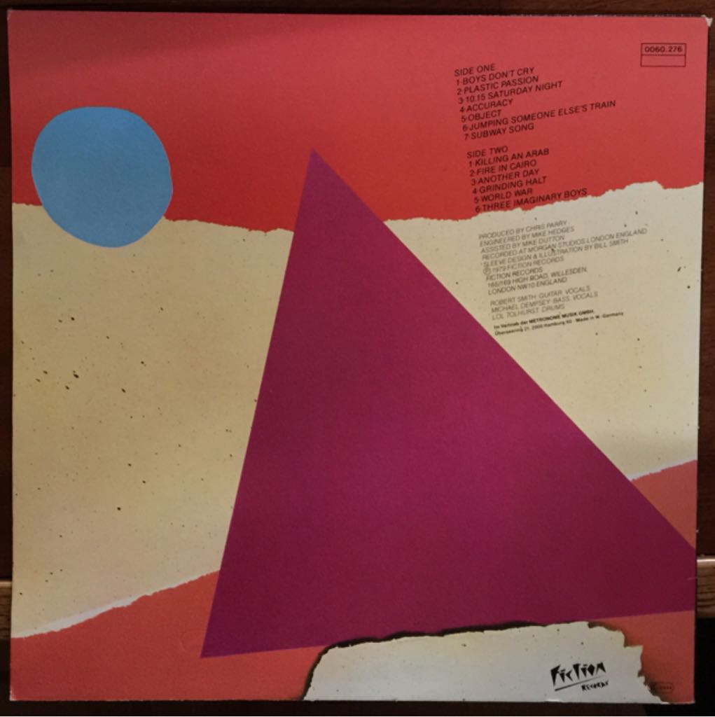 Boys Don’t Cry - Cure, The (12”) music collectible - Main Image 2