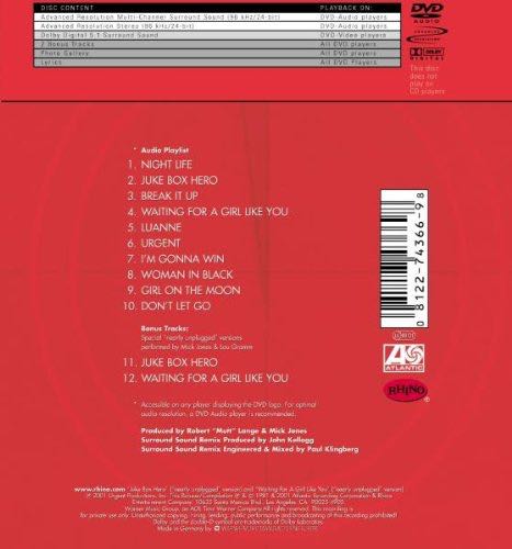 4 - Foreigner (12”) music collectible - Main Image 2