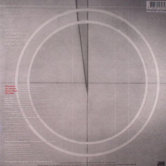 4 - Foreigner (12”) music collectible - Main Image 2