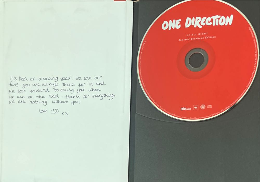 Up All Night - One Direction (CD - 53) music collectible [Barcode 886919238327] - Main Image 3