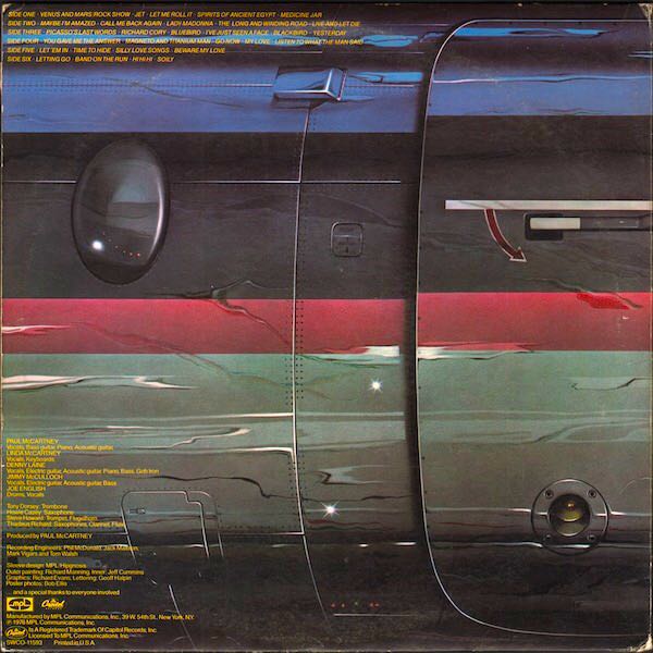 Wings Over America - Wings (12”) music collectible [Barcode 888072343160] - Main Image 2