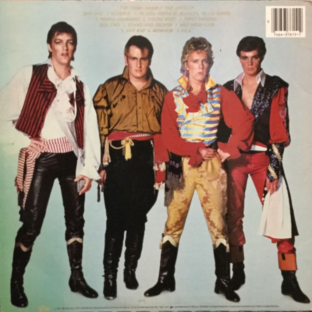 Prince Charming - Adam And The Ants (12” - 37) music collectible [Barcode 074643761512] - Main Image 2