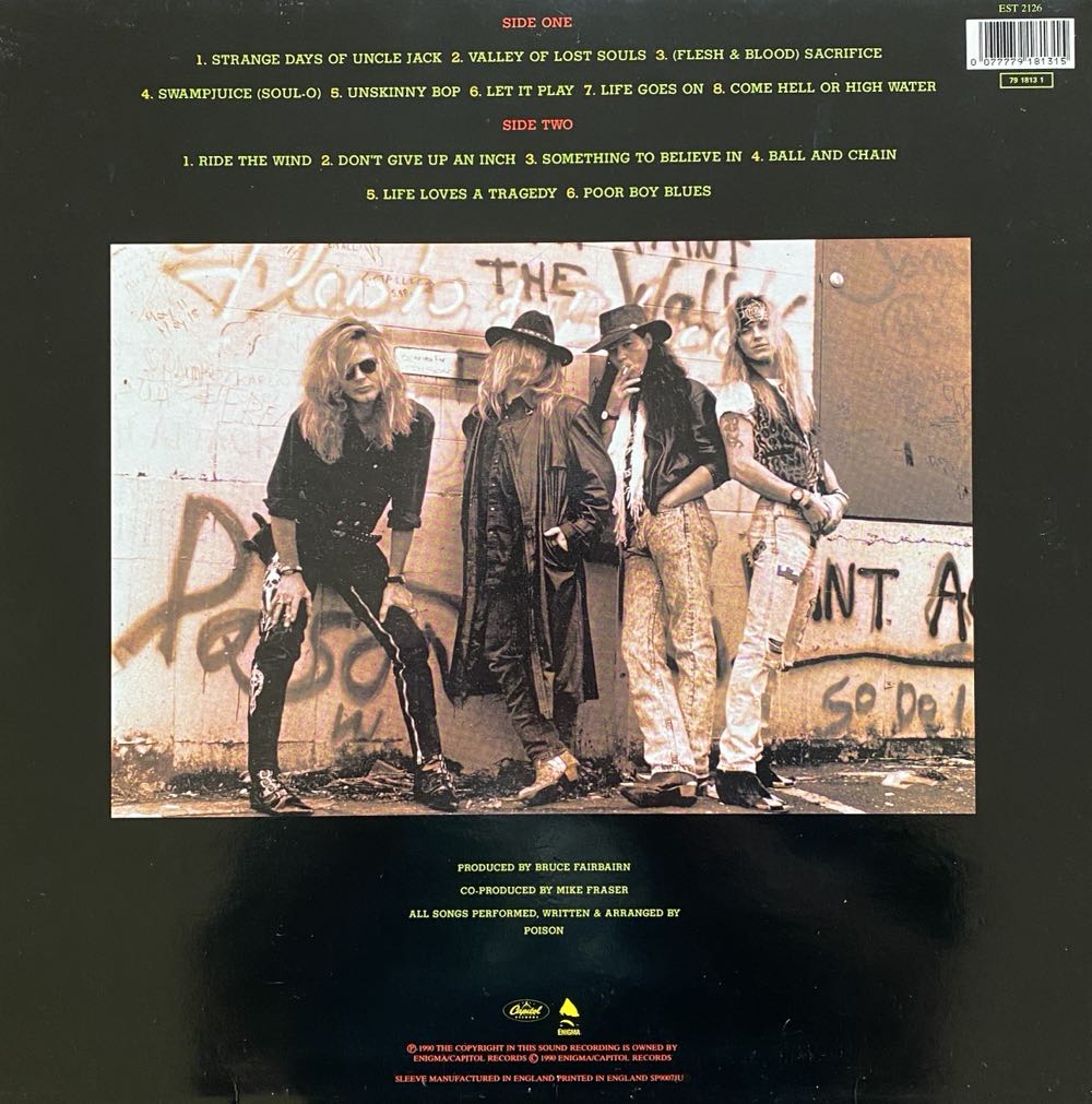 Flesh & Blood - Poison (CD) music collectible - Main Image 2