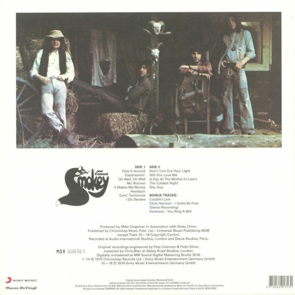 Pass It Around - Smokie (12” - 44) music collectible [Barcode 4007192610303] - Main Image 2