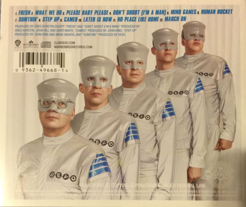 Something For Everybody - Devo (CD-R) music collectible [Barcode 093624966814] - Main Image 2
