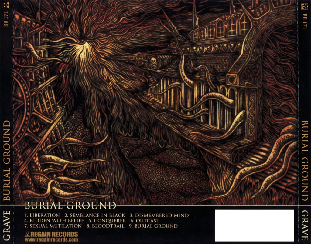 Burial Ground - Grave (CD) music collectible [Barcode 7320470125571] - Main Image 2