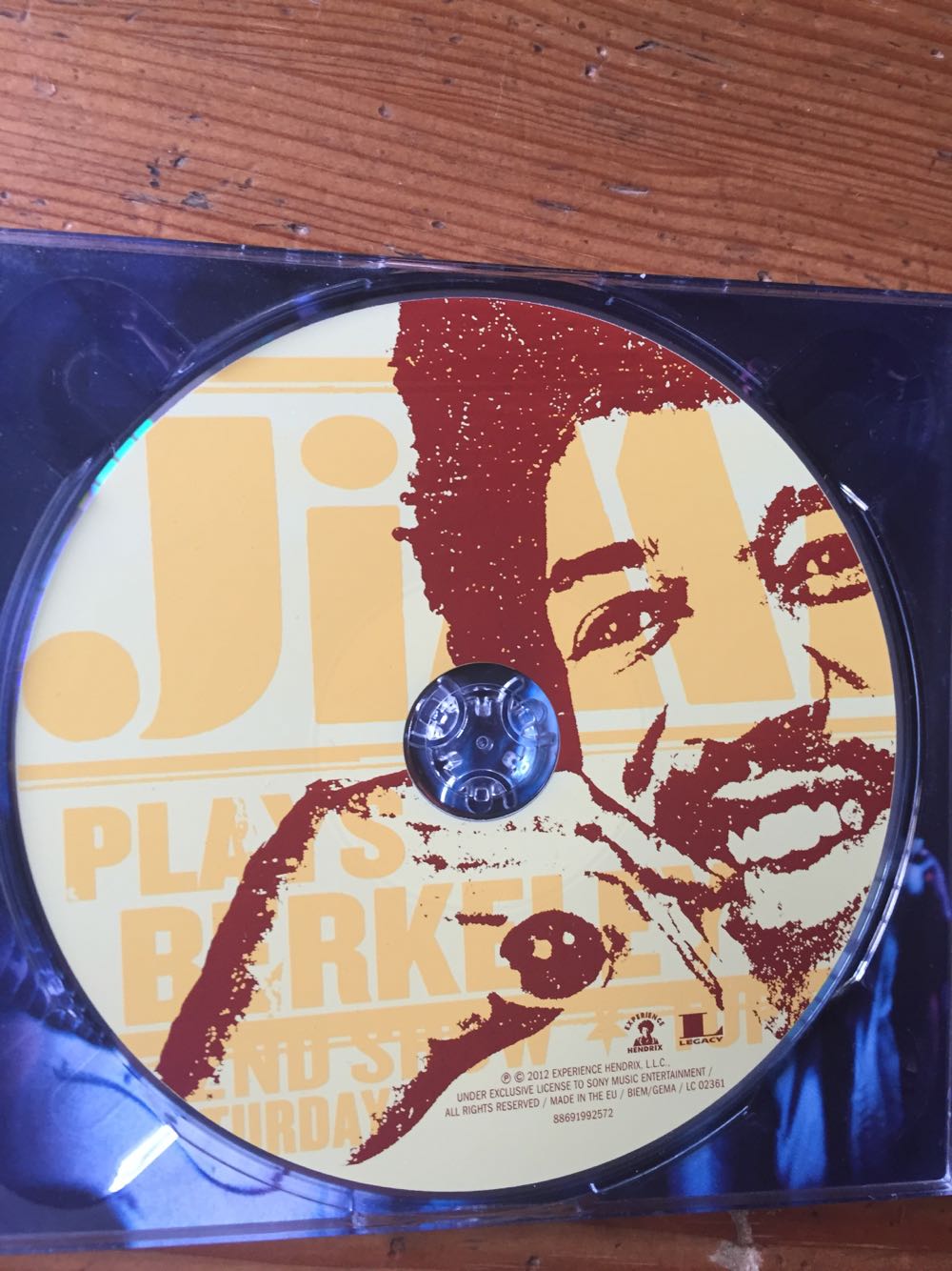 Live at Berkeley: The Second Set7/9 - Jimi Hendrix (CD - 64) music collectible [Barcode 886919925722] - Main Image 3