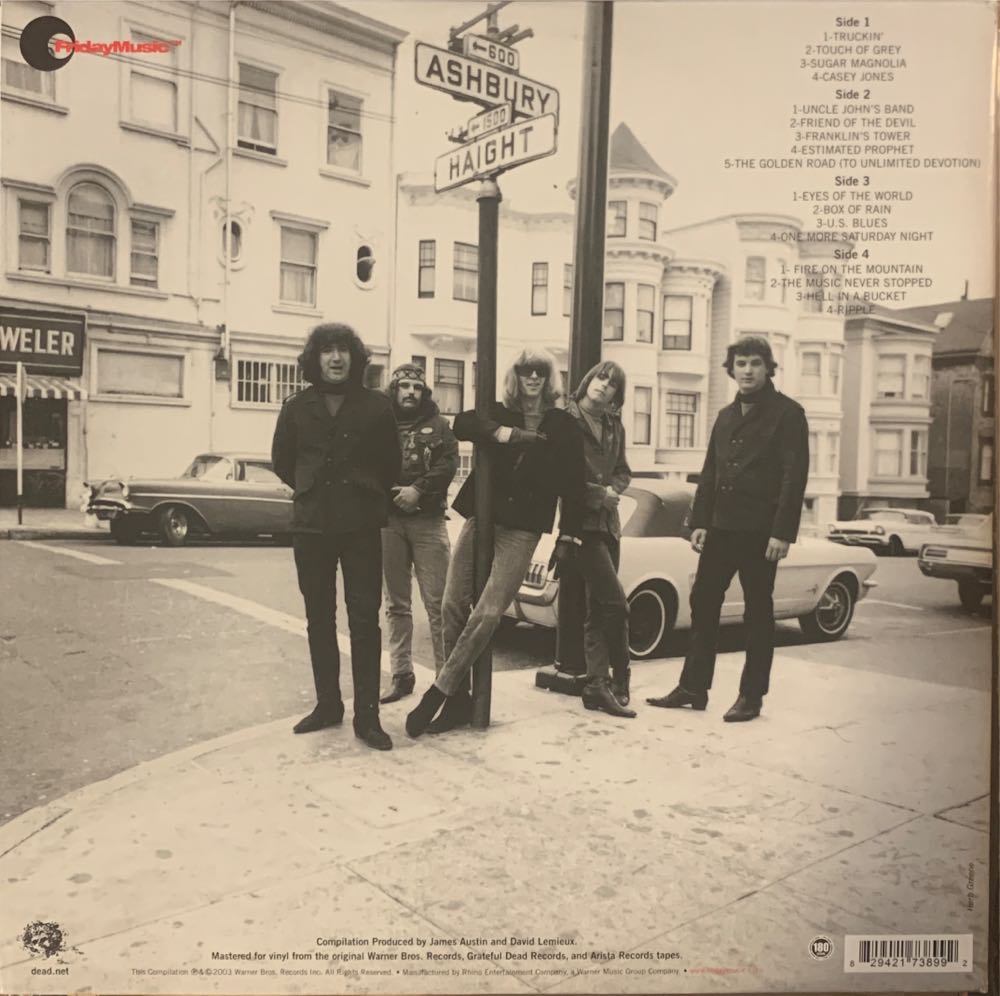 The Very Best of the Grateful Dead - Grateful Dead (CD) music collectible [Barcode 829421738992] - Main Image 3