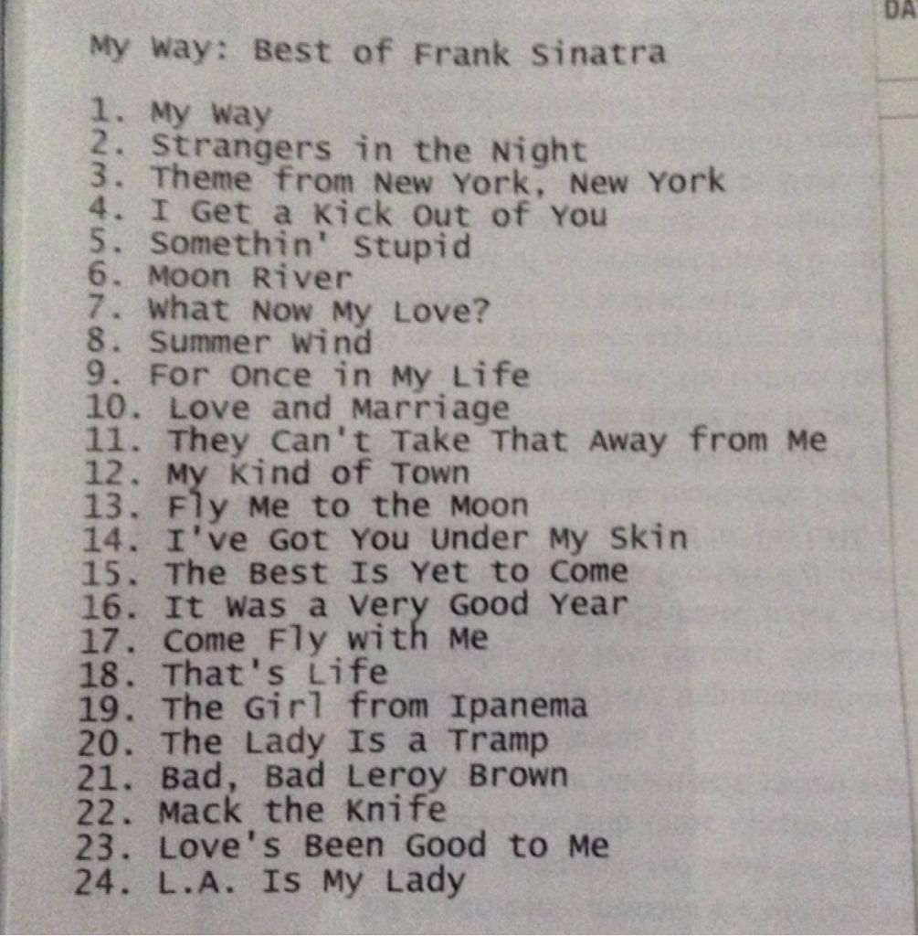 My Way - Frank Sinatra (CD) music collectible - Main Image 2
