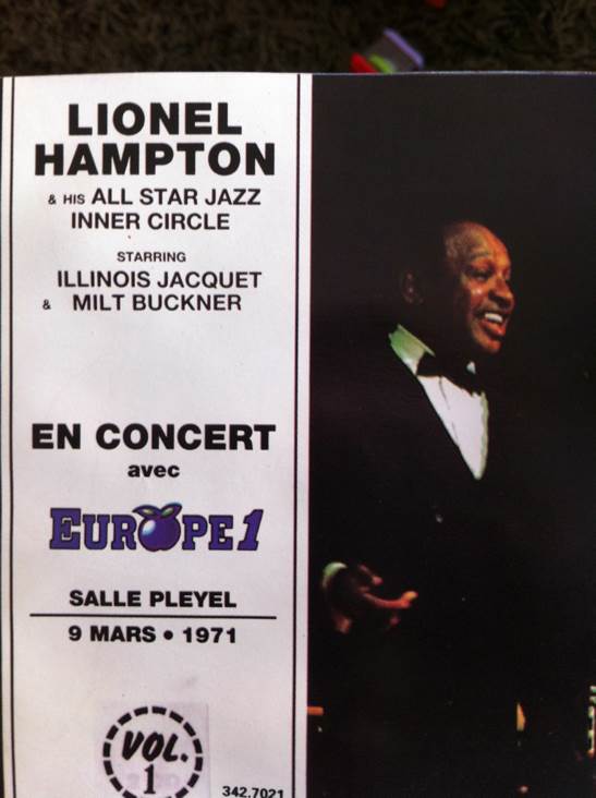 En Concert Avec Europe 1 Vol. 1 - Lionel Hampton & his All Star Jazz Inner Circle (CD) music collectible - Main Image 1
