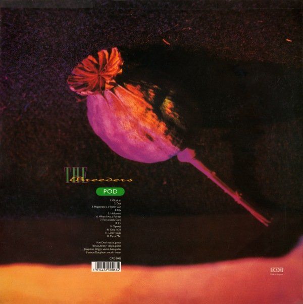 Pod - The Breeders (CD - 31) music collectible [Barcode 5014436000621] - Main Image 2