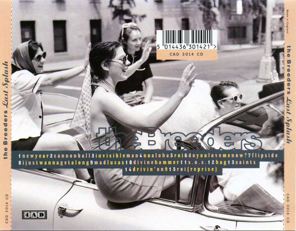 Last Splash - Breeders, The (CD) music collectible [Barcode 5014436301421] - Main Image 2