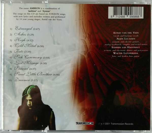 Fate Of A Dreamer - Ambeon (CD - 51) music collectible [Barcode 8712488996868] - Main Image 2