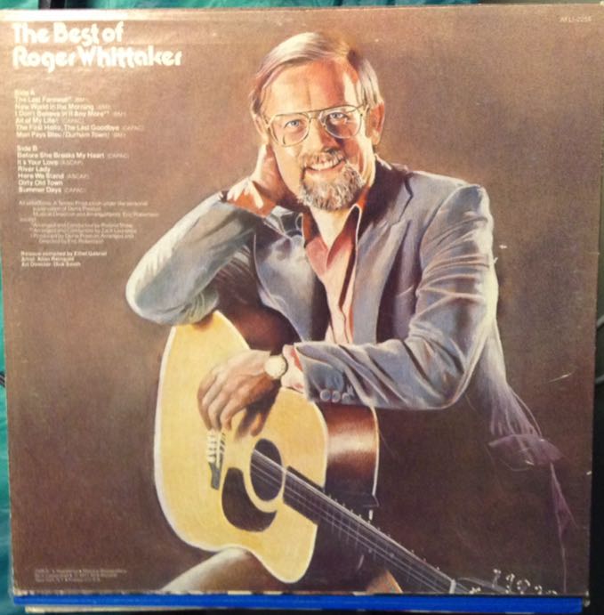 The Best Of Roger Whittaker - Roger Whittacker (12”) music collectible - Main Image 2