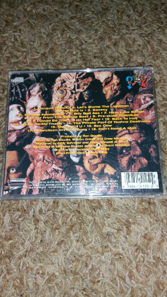 Carnival Of Chaos - Gwar (CD - 73) music collectible [Barcode 039841412529] - Main Image 2