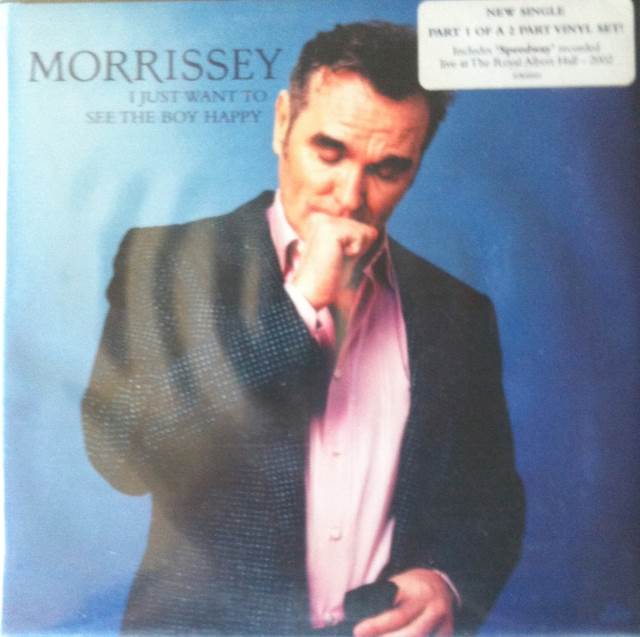I Just Want To See The Boy Happy - Morrissey (7”) music collectible [Barcode 5050749302373] - Main Image 1