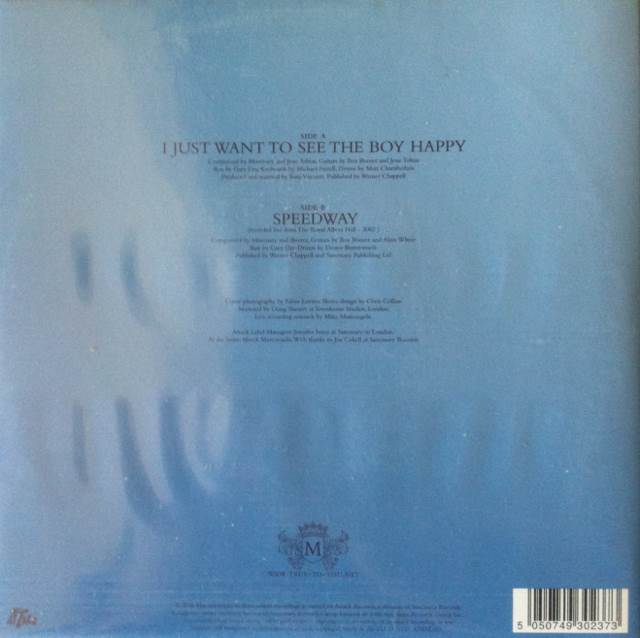 I Just Want To See The Boy Happy - Morrissey (7”) music collectible [Barcode 5050749302373] - Main Image 2