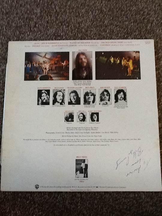 Super Active Wizzo - Wood, Roy Wizzo Band (12” - 42) music collectible - Main Image 2