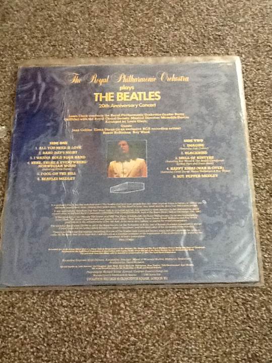 Plays The Beatles - The Royal Philharmonic Orchestra (12”) music collectible - Main Image 2