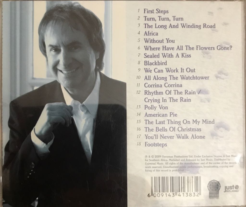 Footsteps - Chris De Burgh (CD) music collectible [Barcode 6009143413832] - Main Image 2