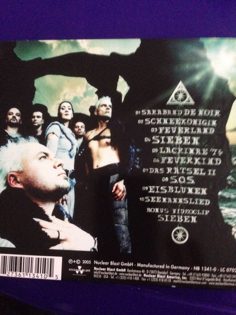 Nord Nord Ost - Subway To Sally (CD) music collectible [Barcode 727361134105] - Main Image 2