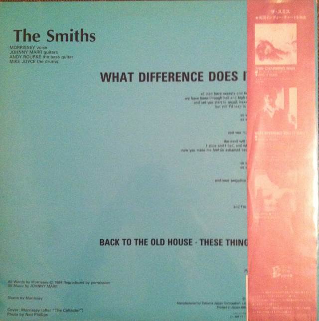 What Difference Does It Make - The Smiths (12”) music collectible - Main Image 2