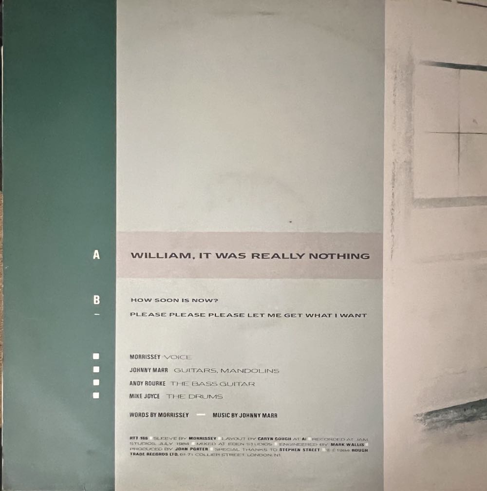 William It Was Really Nothing - The Smiths (12”) music collectible - Main Image 2
