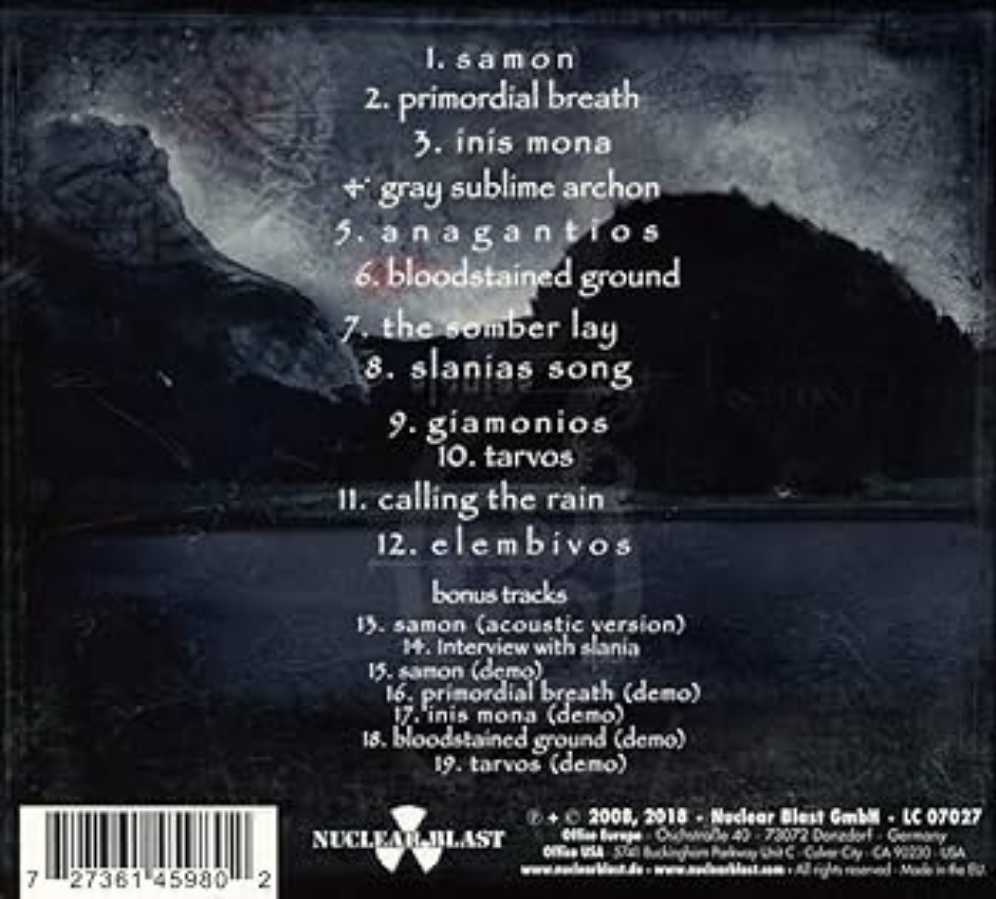 Slania - Eluveitie (CD) music collectible [Barcode 727361207922] - Main Image 2