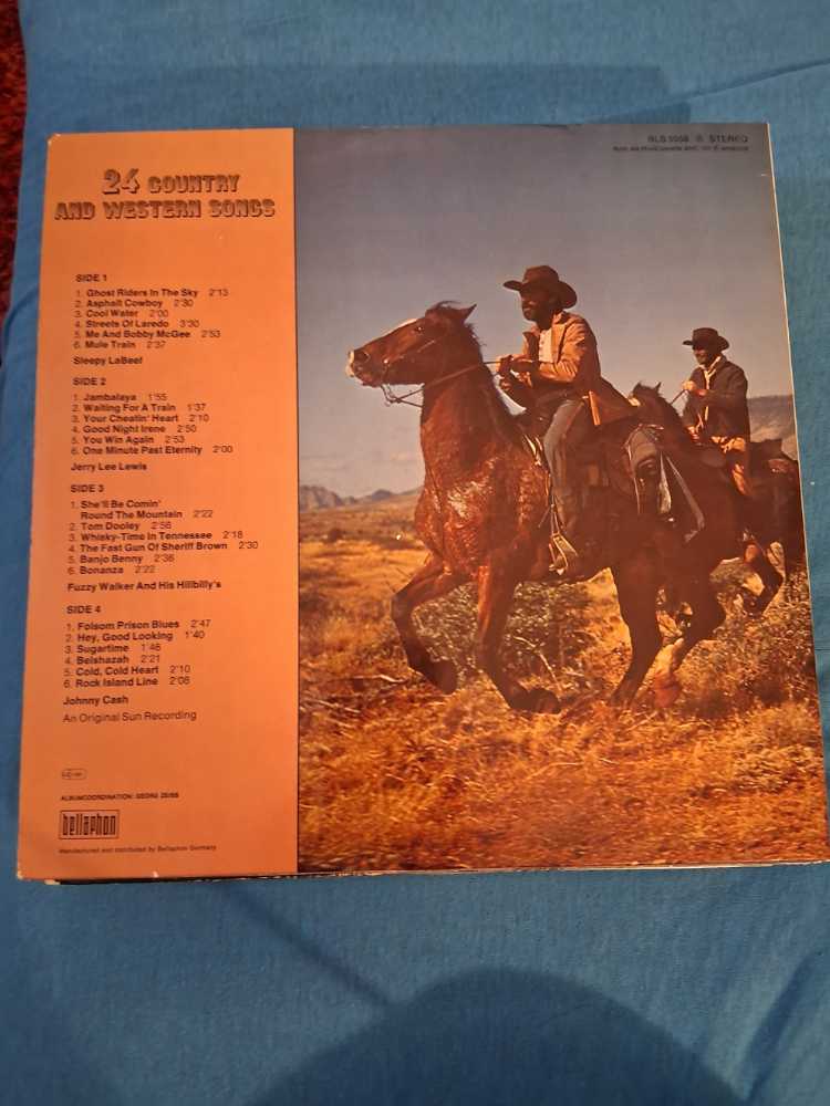 24 Country And Western Songs - Various (12”) music collectible [Barcode 4003091300529] - Main Image 2