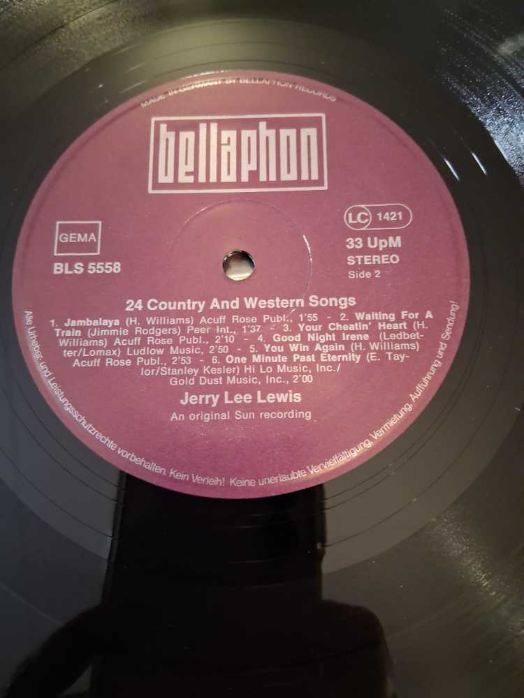 24 Country And Western Songs - Various (12”) music collectible [Barcode 4003091300529] - Main Image 4