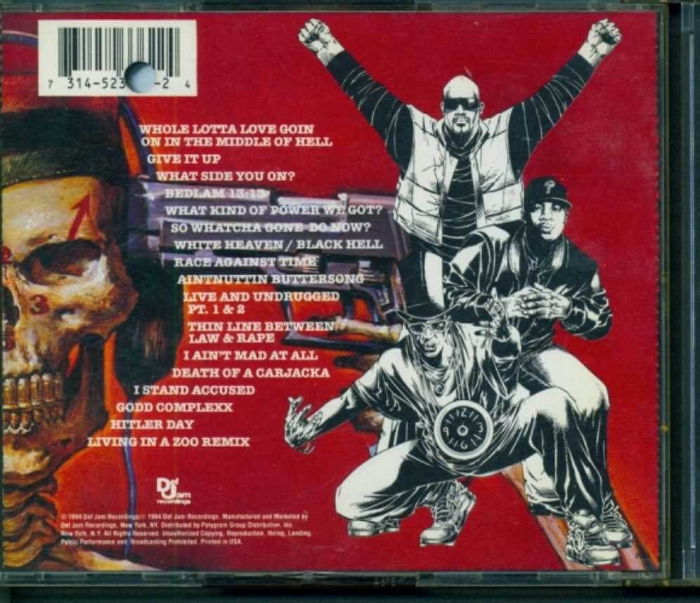 Public Enemy: Muse Sick N Hour Mess Age - Public Enemy (CD - 75) music collectible - Main Image 2